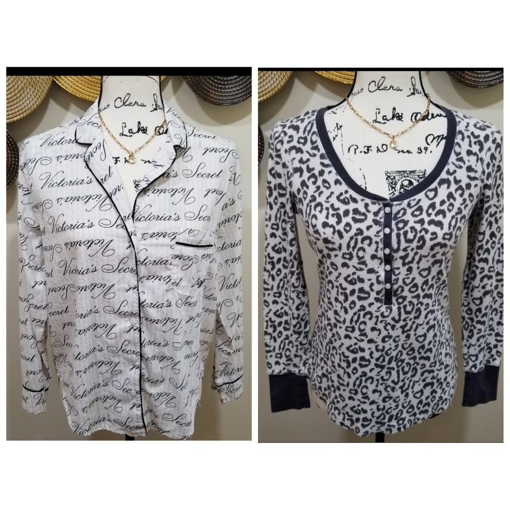 VICTORIA'S SECRET Bundle 2 Pajama Top SIZE SP.....